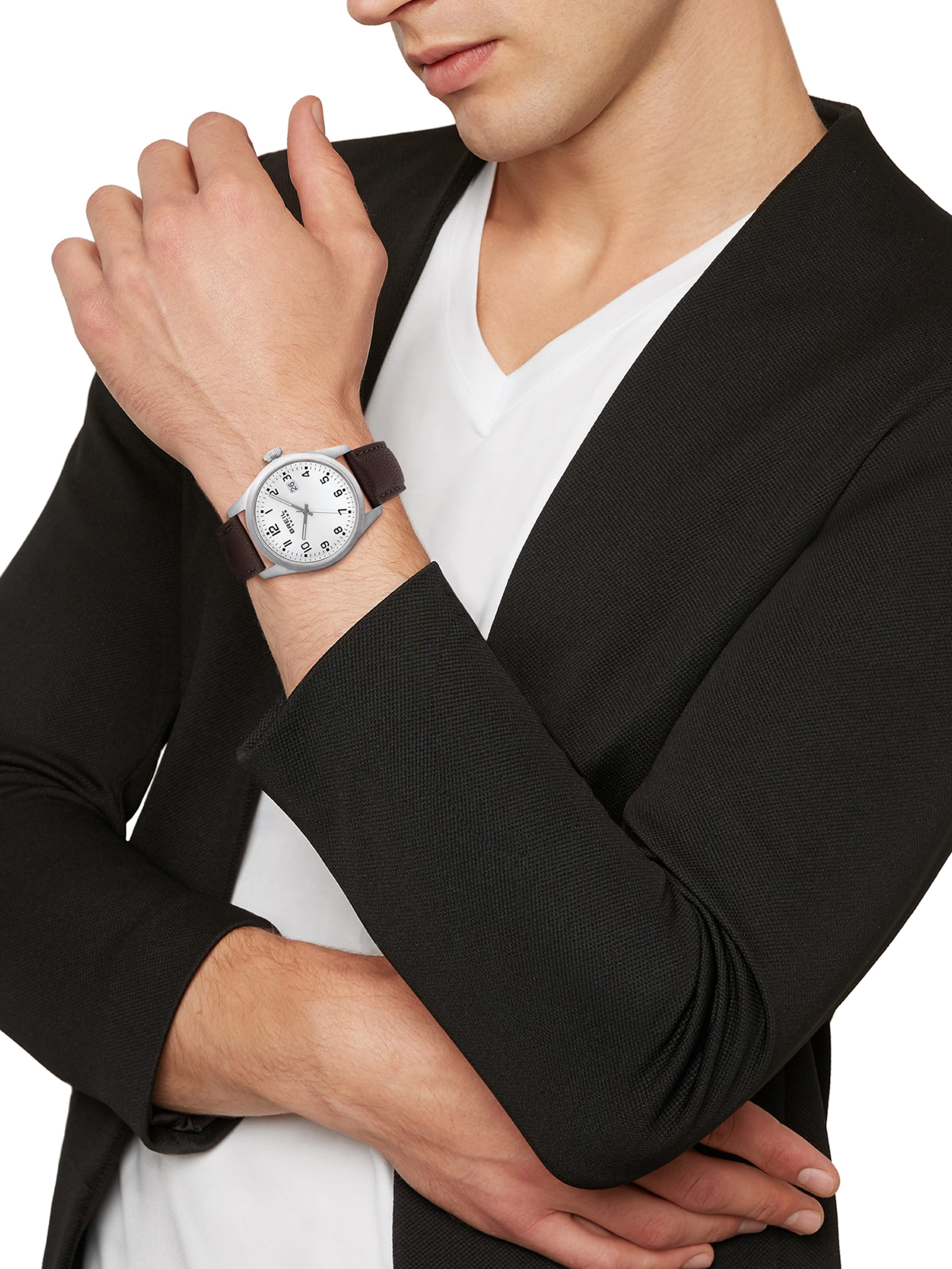 Breil Analog watch 'Classic' in Brown: front