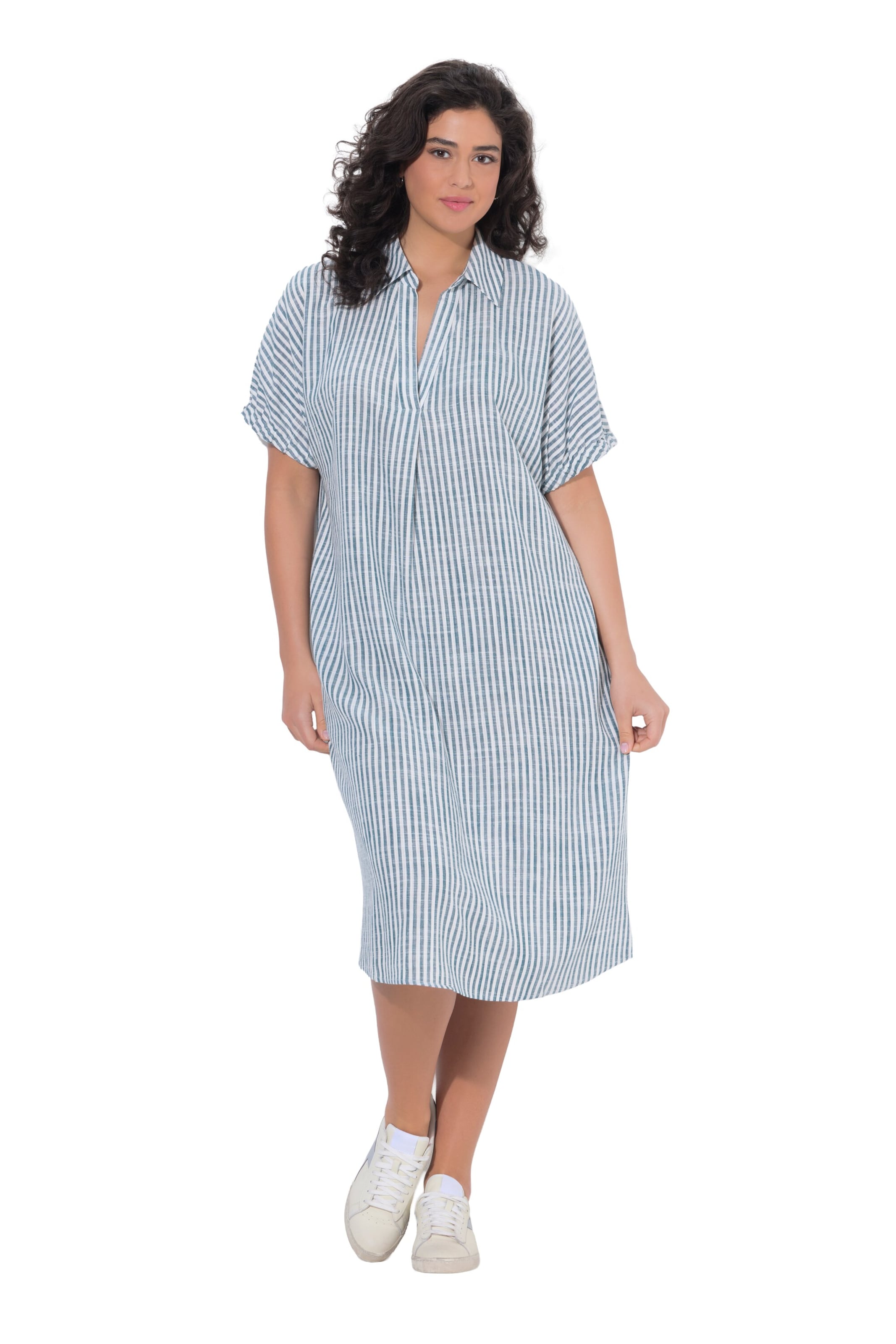 Ulla Popken Jurk in Blauw