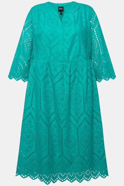 Ulla Popken Robe en turquoise, Vue avec produit