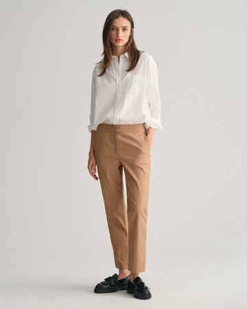 GANT Slimfit Hose in Beige