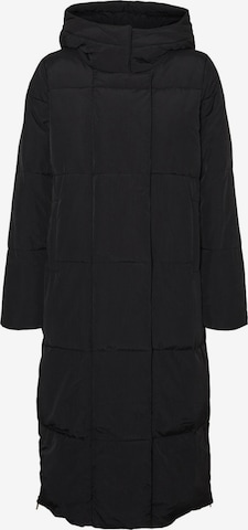 VERO MODA Winter Coat in Black: front