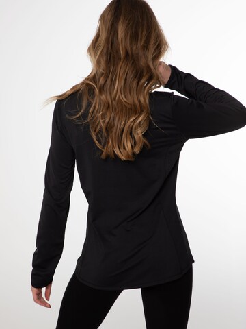 PROTEST Athletic Sweatshirt 'FABRIZ' in Black: front