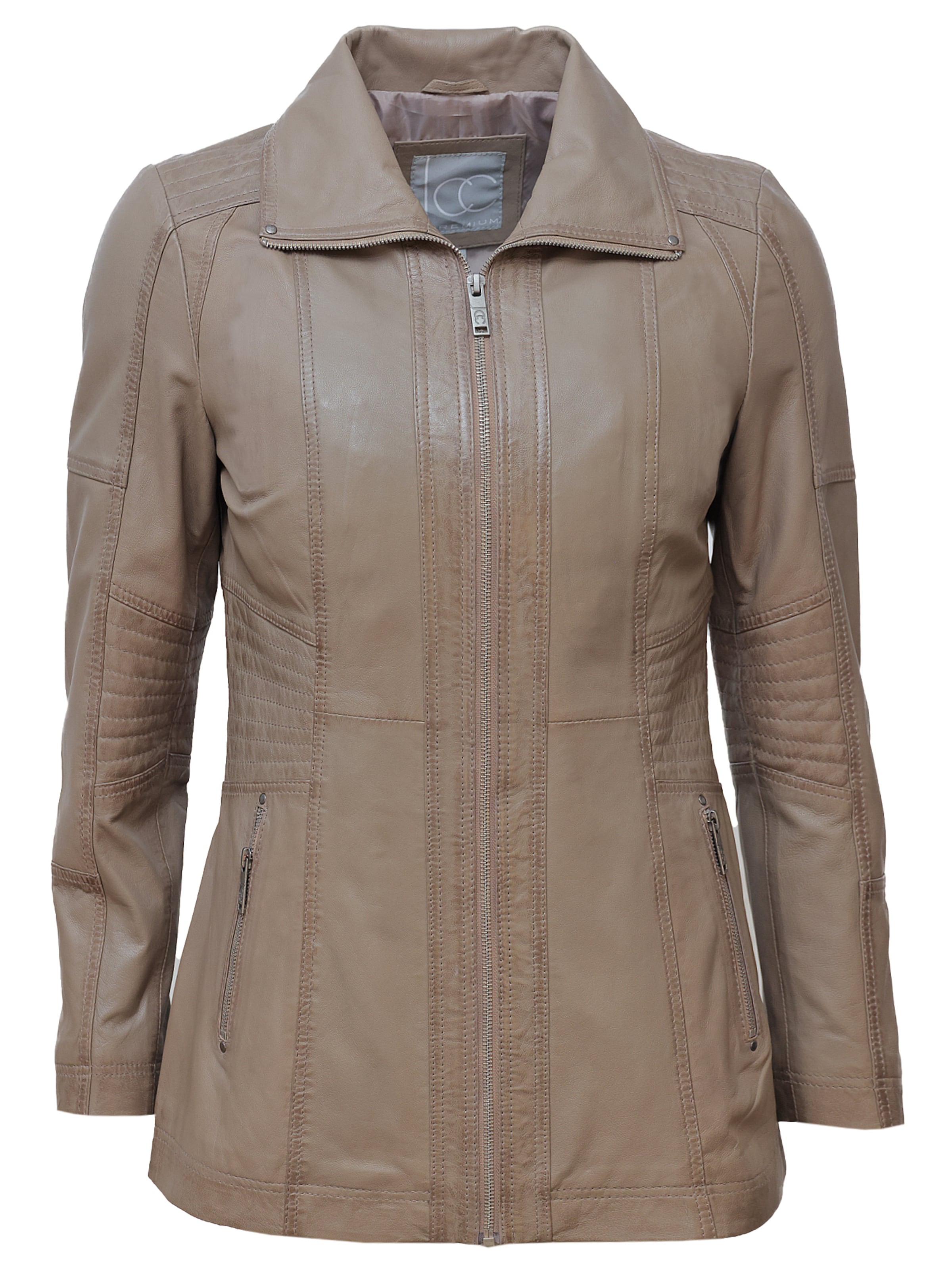 JCC Tussenjas in Grijs: voorkant