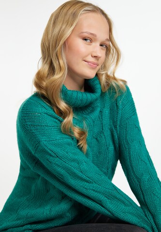 MYMO Пуловер 'Biany' в зелено