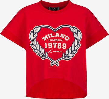 19V69 ITALIA Shirt 'Beppa College' in Red: front