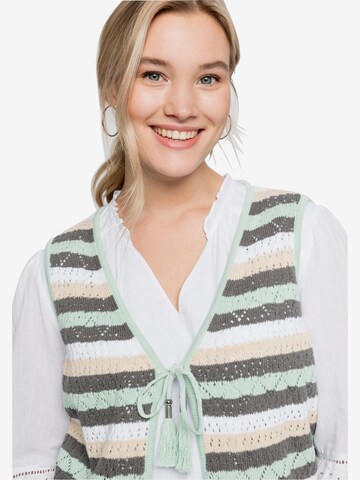 SHEEGO Knitted Vest in Mixed colors