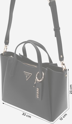 GUESS Handtasche 'IWONA' in Schwarz