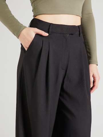 Molly BRACKEN Wide leg Bandplooibroek in Zwart