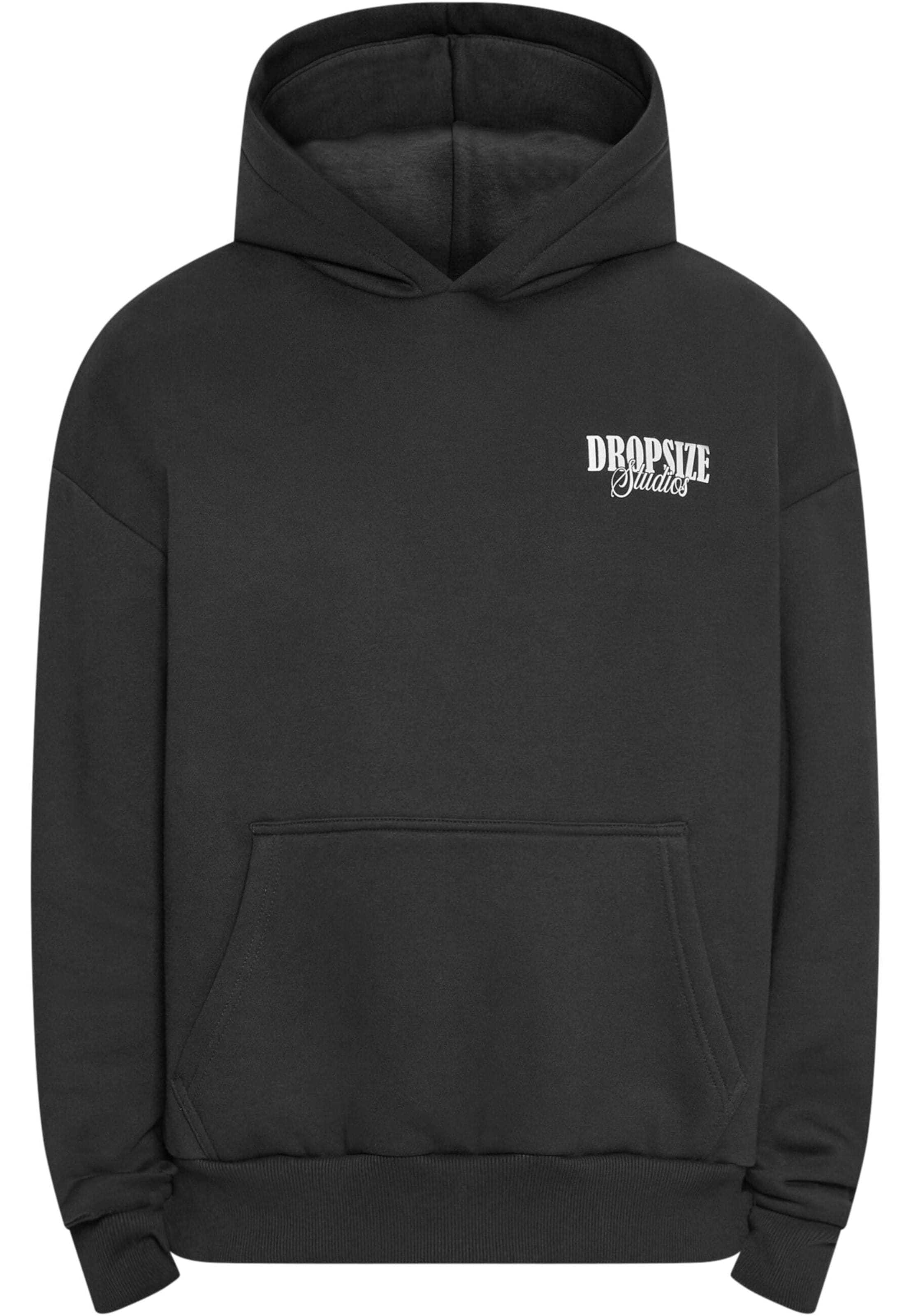 Dropsize Sweatshirt in Black: front