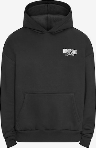 Dropsize Sweatshirt in Zwart: voorkant