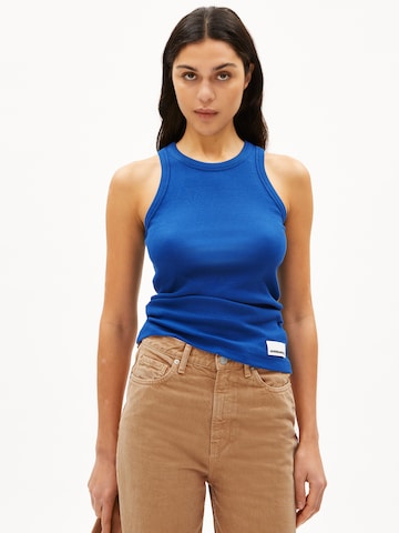 ARMEDANGELS Top KANITAA in Blau: Vorderseite
