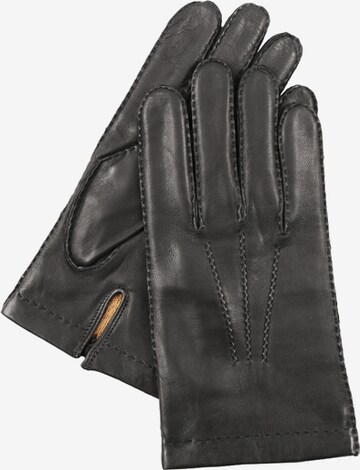 Gretchen Full Finger Gloves in Black: front