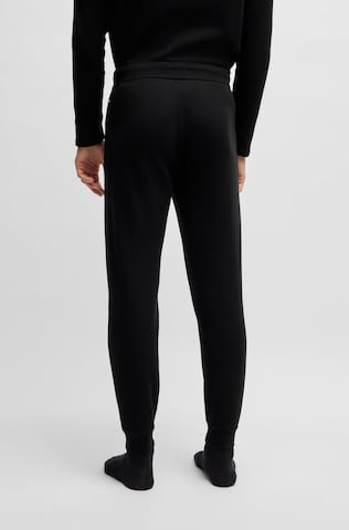 BOSS Pyjamahose in Schwarz