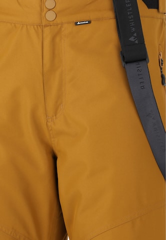 Whistler Regular Outdoor broek 'Drizzle' in Bruin