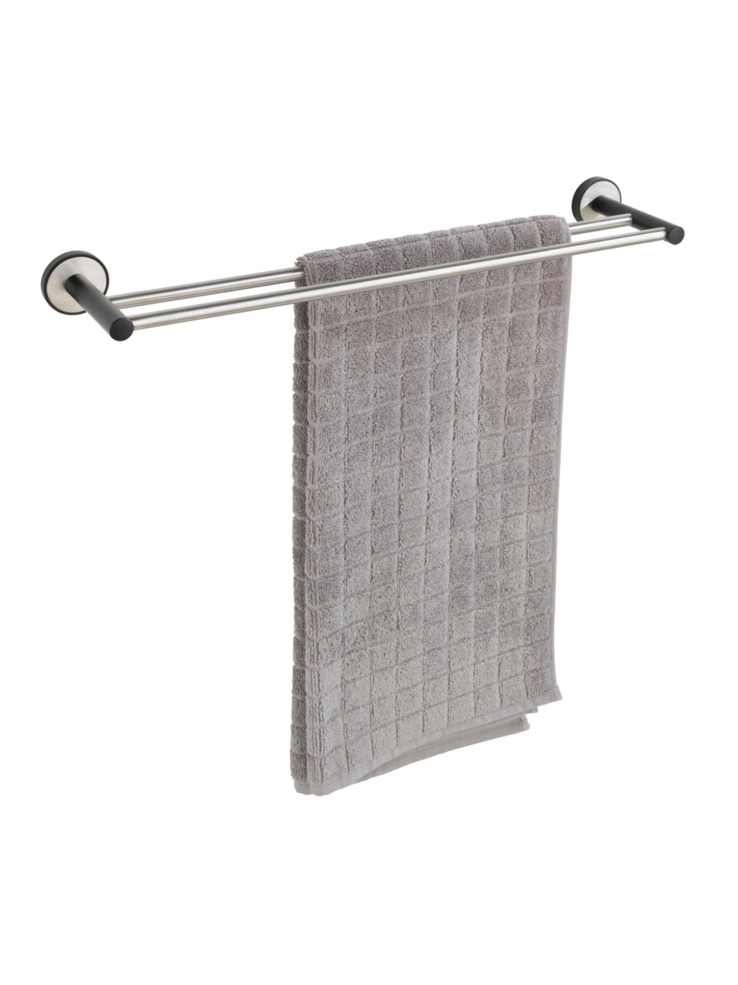 Wenko Badetuchstange in Silber