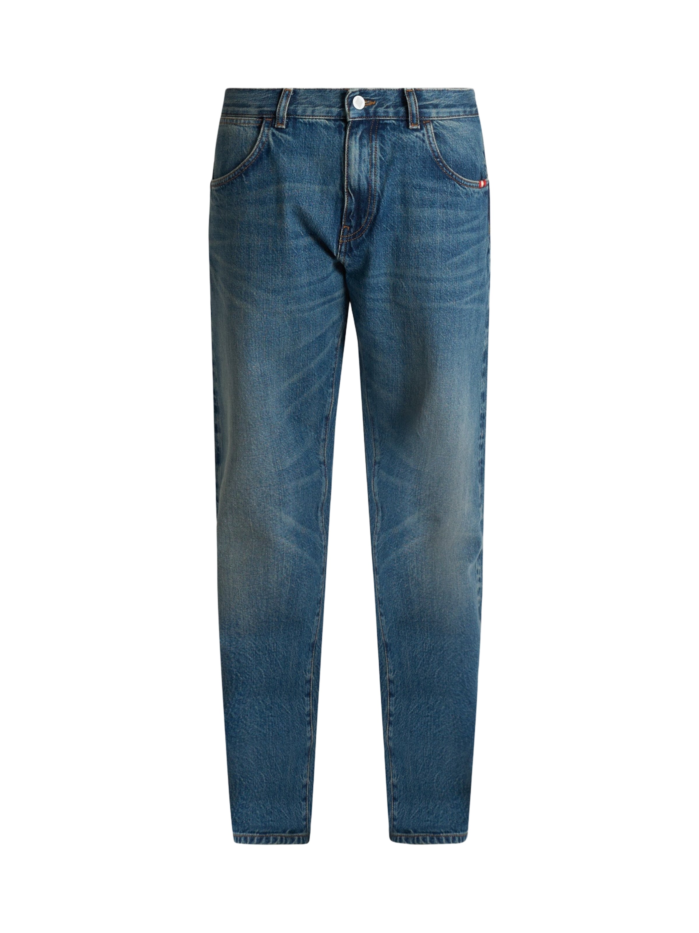 AMISH Regular Jeans in Blau: Vorderseite