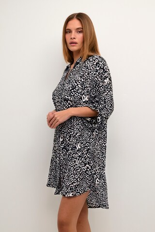 Kaffe Shirt Dress 'Marita' in Black