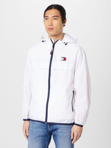 Tommy Jeans Between-season jacket 'CHICAGO' in White: front
