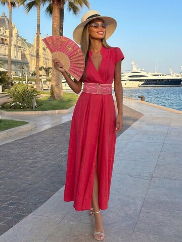 JIORO Dress 'ESSENTIALS' in Pink