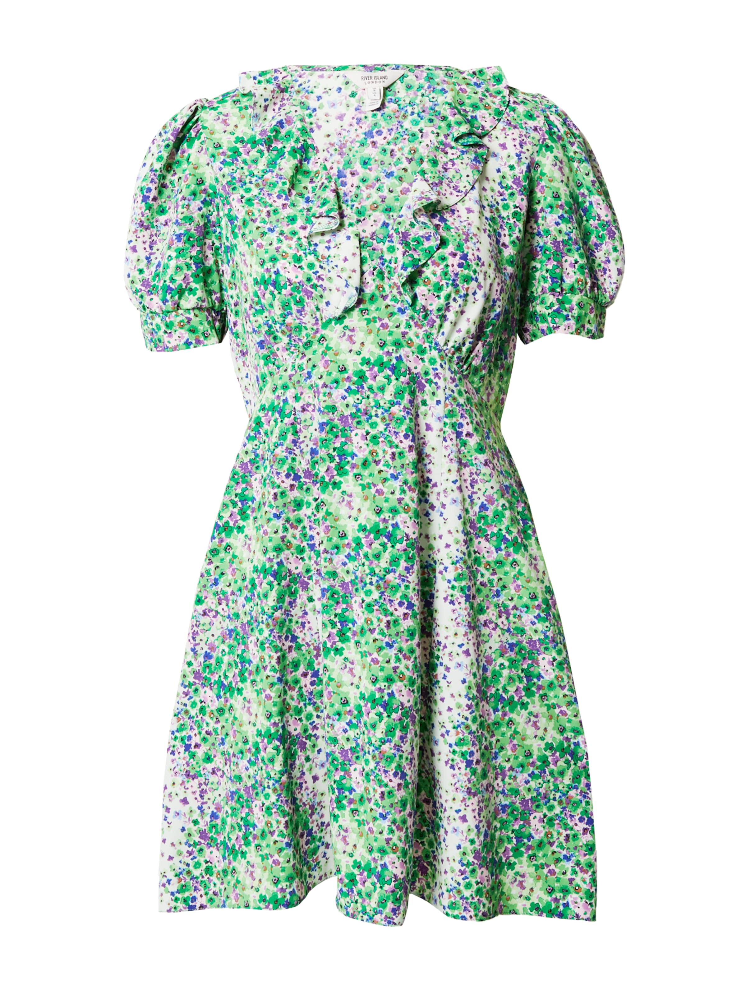 River Island Kleid in Grün: Vorderseite