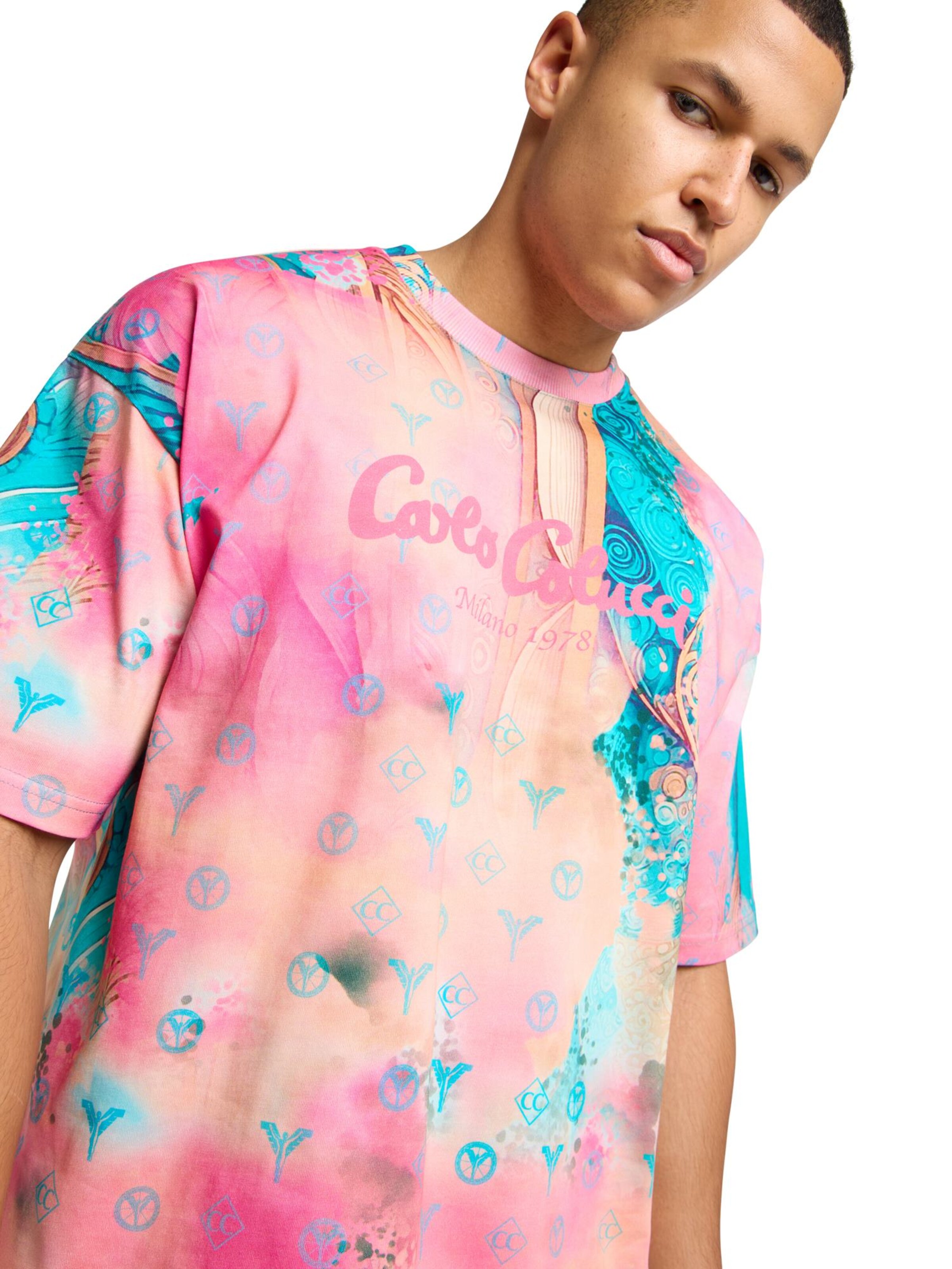 Carlo Colucci Shirt 'Eidenberger' in Roze