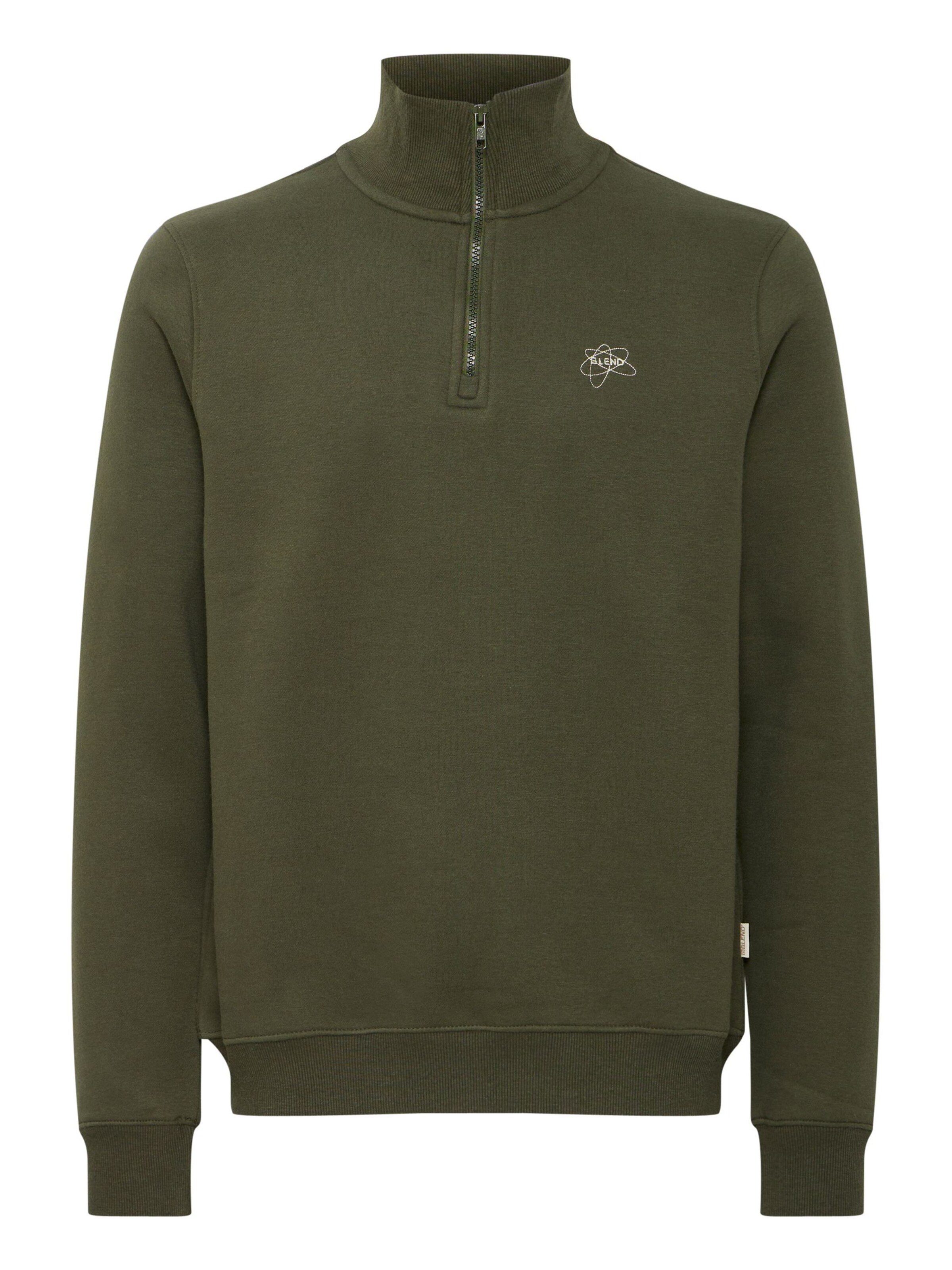 BLEND Sweatshirt in Grün: Vorderseite