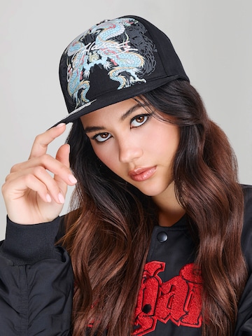 Ed Hardy Hætte 'Battle Dragon' i sort