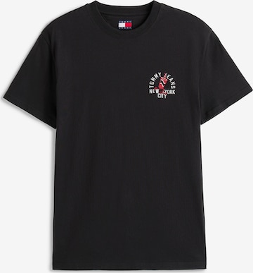 Tommy Jeans T-Shirt in Schwarz: Vorderseite