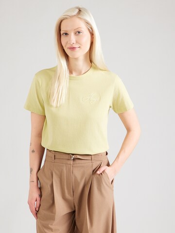 Maglietta 'Damacia_7' di HUGO in verde: frontale