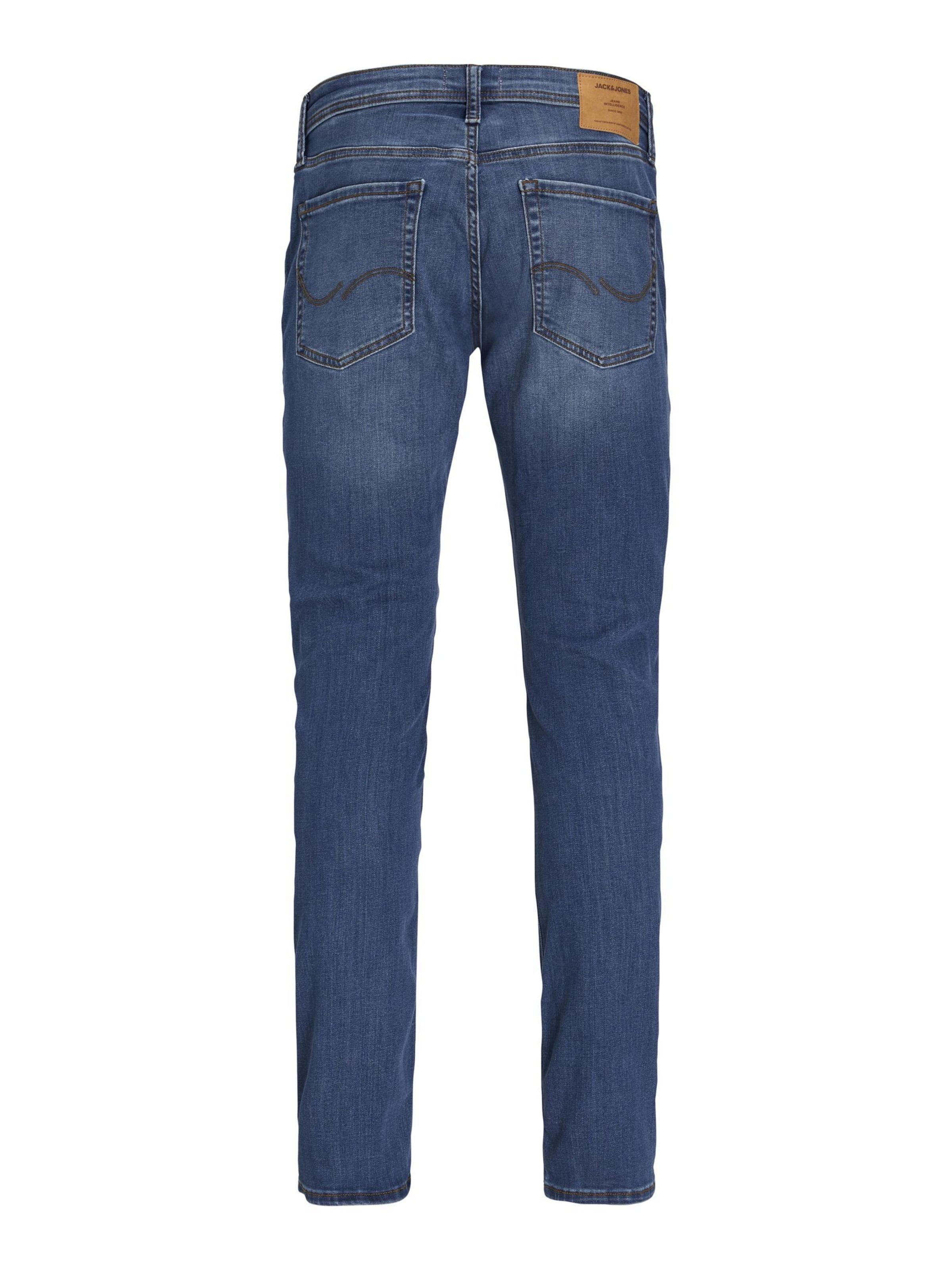Coupe slim Jean 'JJEGlenn JJOriginal' JACK & JONES en bleu
