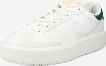 Sneaker bassa di new balance in bianco: frontale