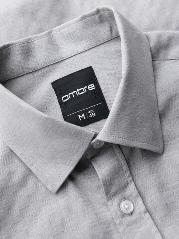 Ombre Regular fit Overhemd 'OM-SHCS-0174' in Grijs