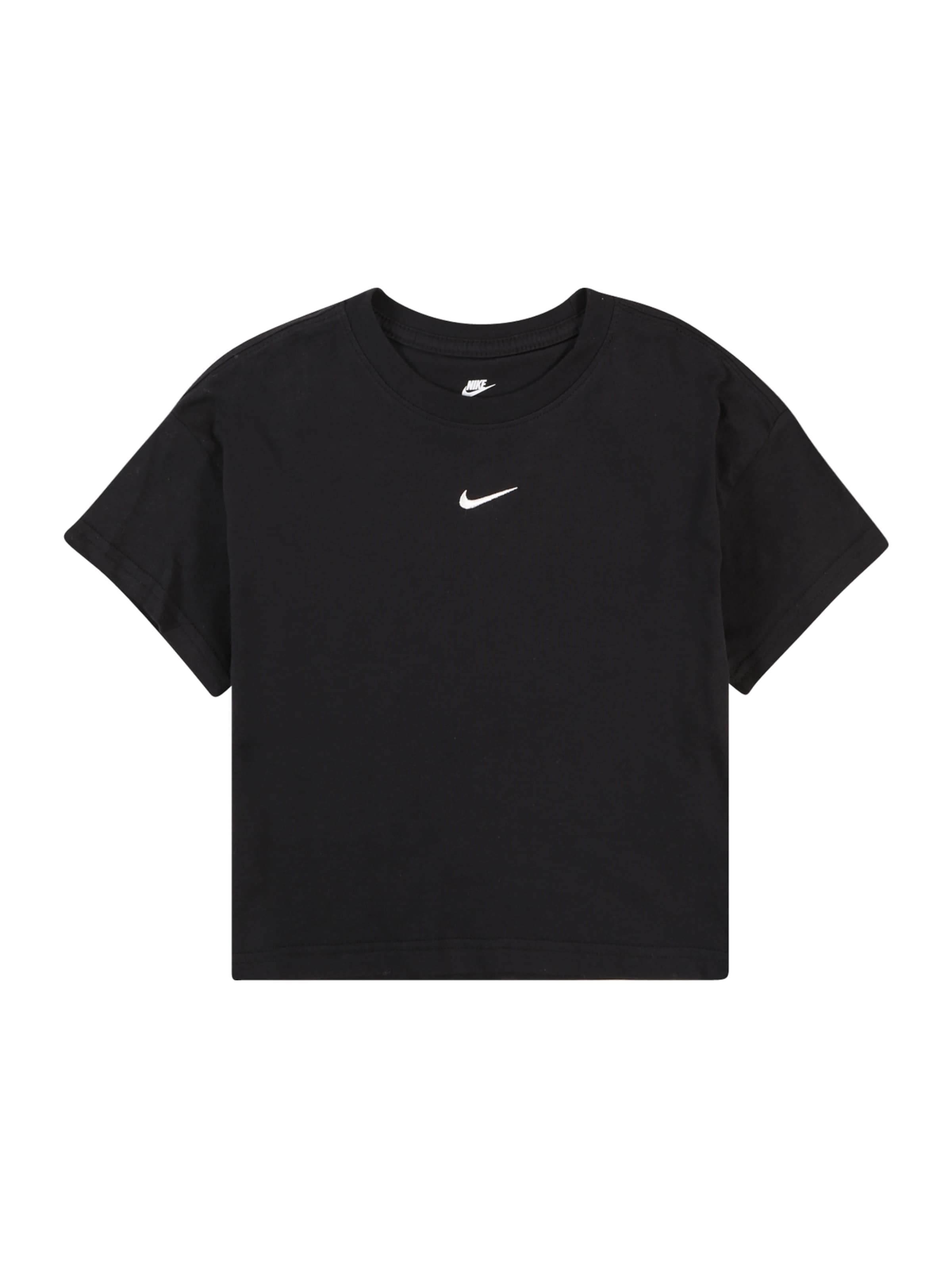 Nike Sportswear Shirt 'ESSNTL' in Black: front
