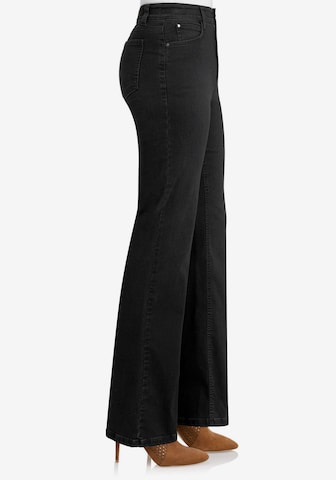 wonderjeans Flared Jeans in Black