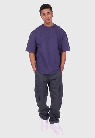 Dropsize T-Shirt in Blau: Vorderseite