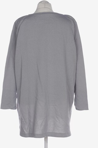 SAMOON Sweatshirt & Zip-Up Hoodie in 7XL in Grey