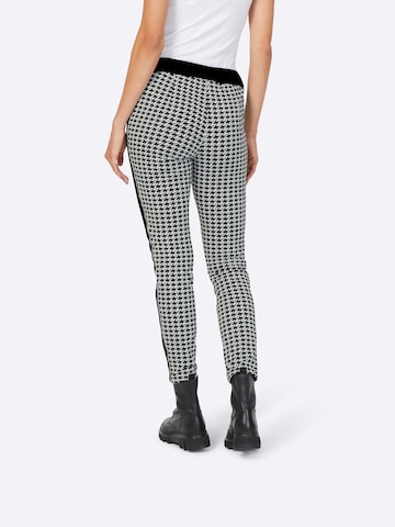 Coupe slim Pantalon heine en noir