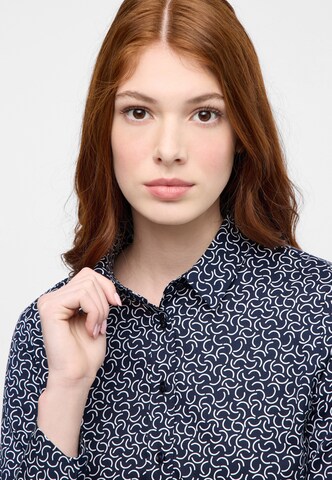 ETERNA Bluse 'Fitted' in Blau
