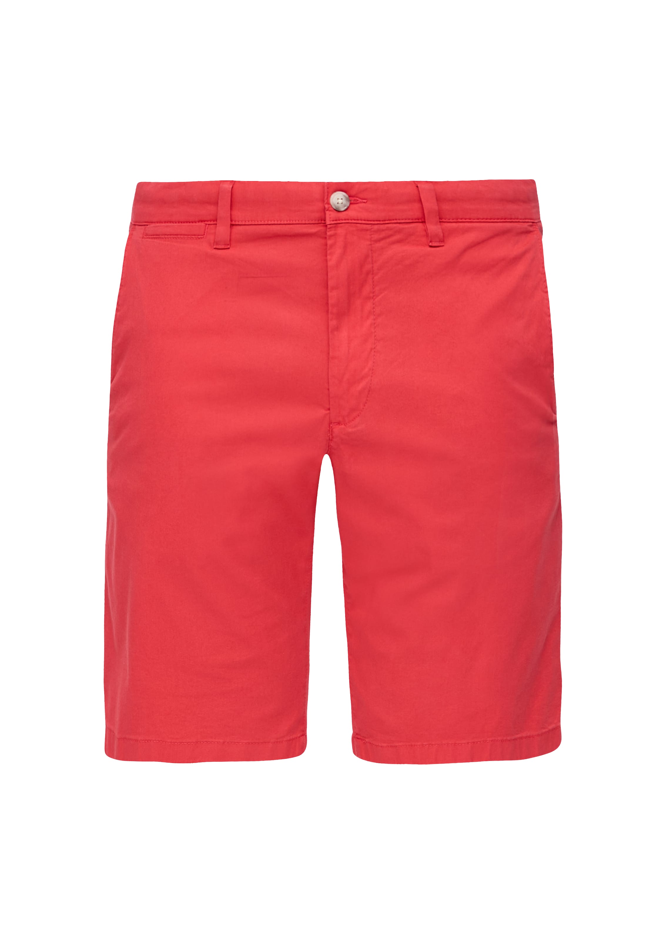 s.Oliver Normální Chino kalhoty – červená: přední strana