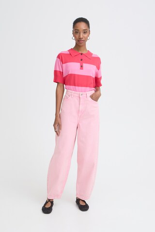 ICHI Vat Jeans 'IHeavena' in Roze