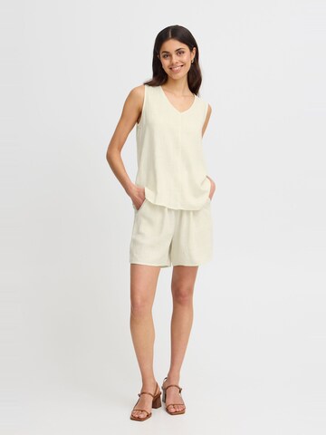 Fransa Top ' Juna ' in Beige