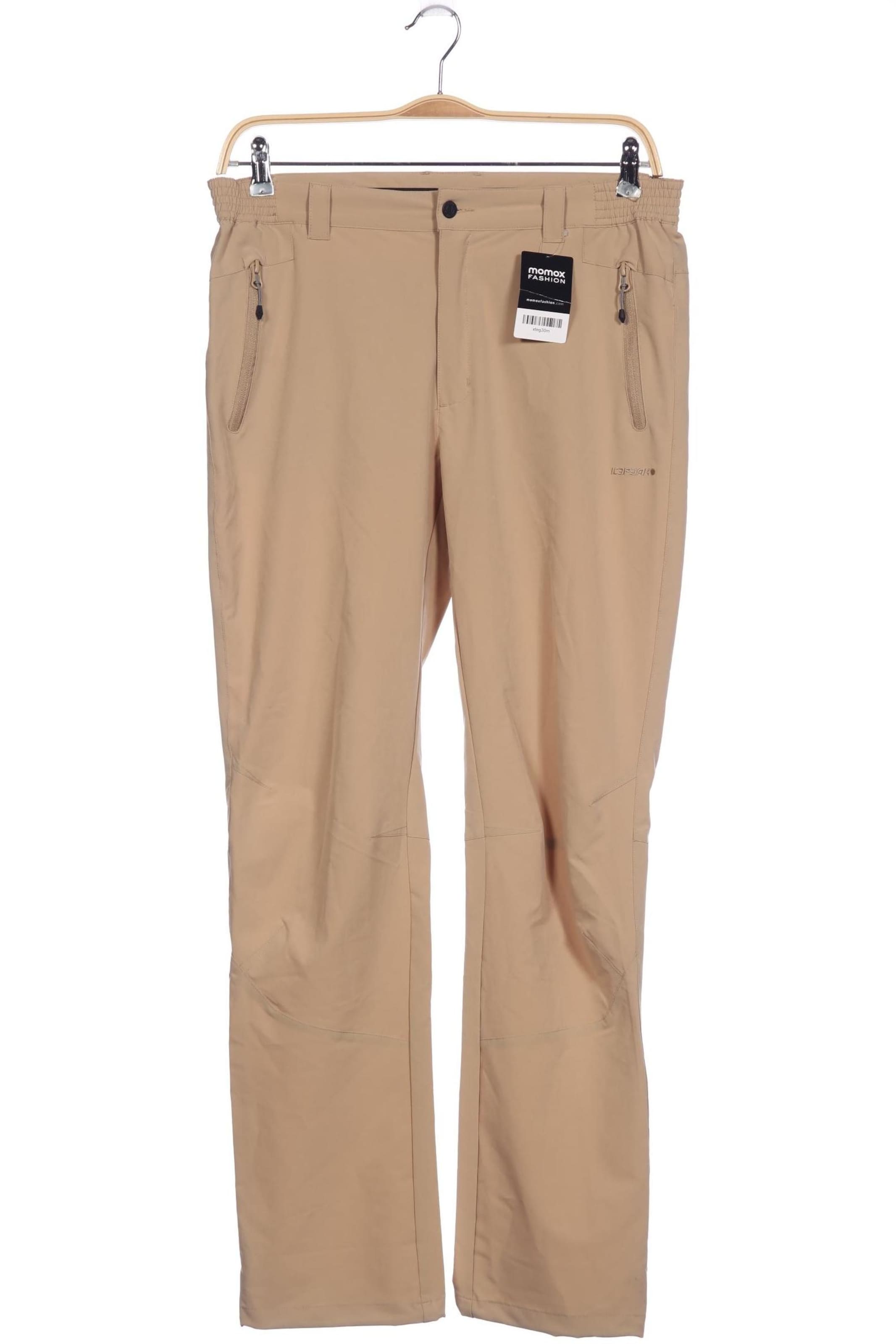 ICEPEAK Stoffhose 6XL in Beige: Vorderseite