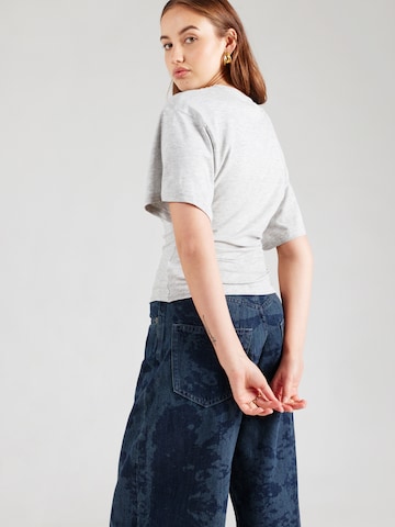 T-shirt WEEKDAY en gris