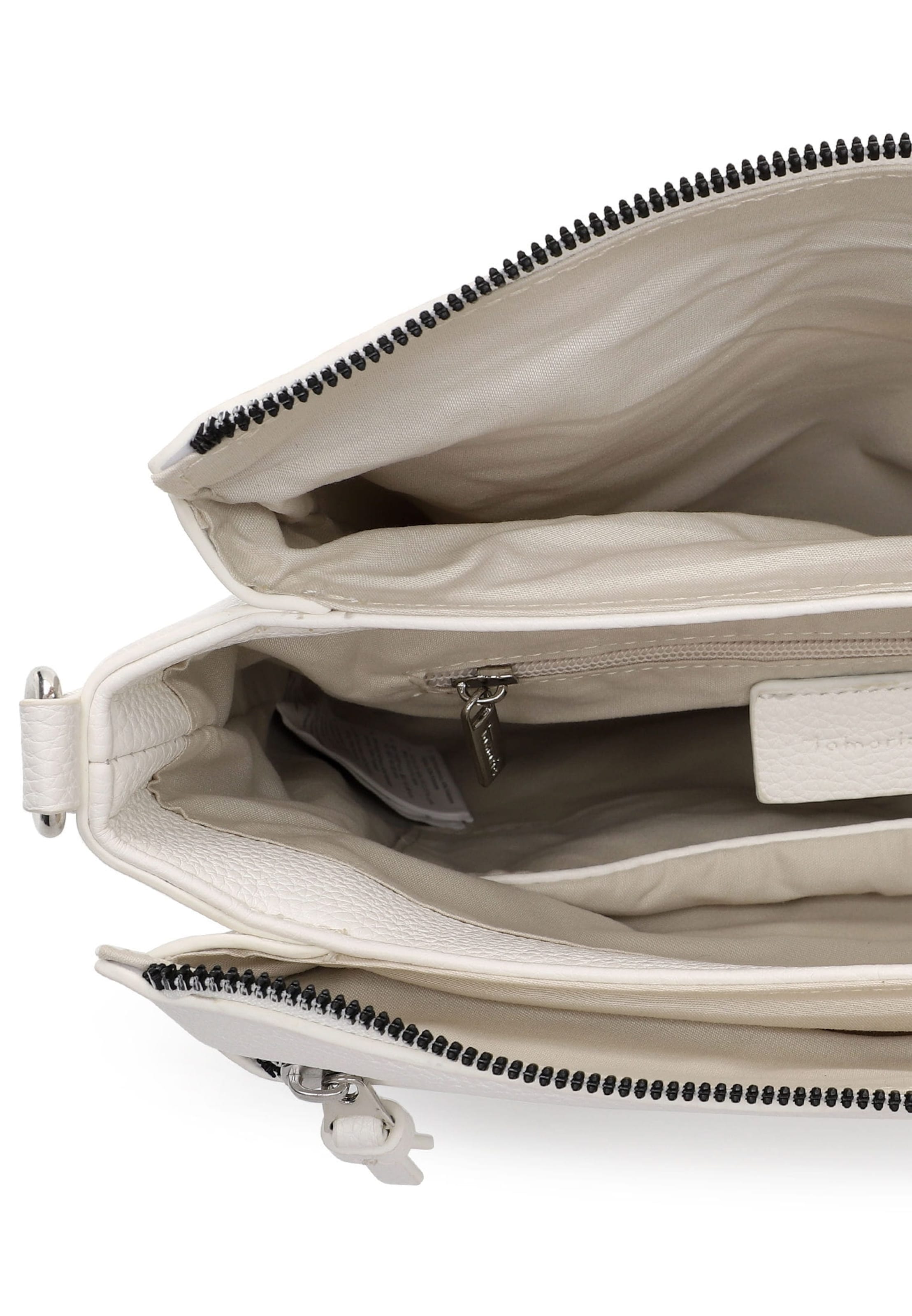 Tamaris Skuldertaske 'Kennia' i hvid