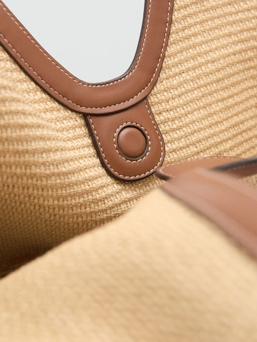 MANGO Shopper 'GABRIELA' in Brown