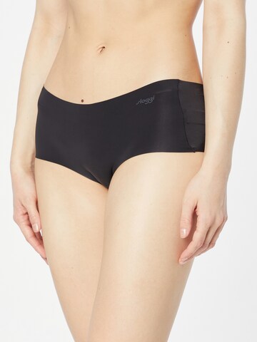 SLOGGI Boyshorts 'ZERO Microfibre 2.0 H' in Black: front