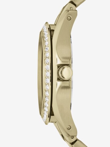 FOSSIL Analoog horloge 'Riley' in Goud