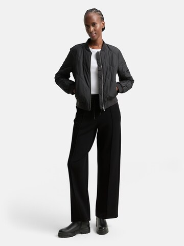 TOM TAILOR DENIM Regular Trousers in Black