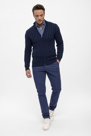 Felix Hardy Knit cardigan in Blue