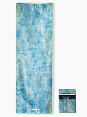 woodsandwaves Mat 'Jade Healing' in Green: front